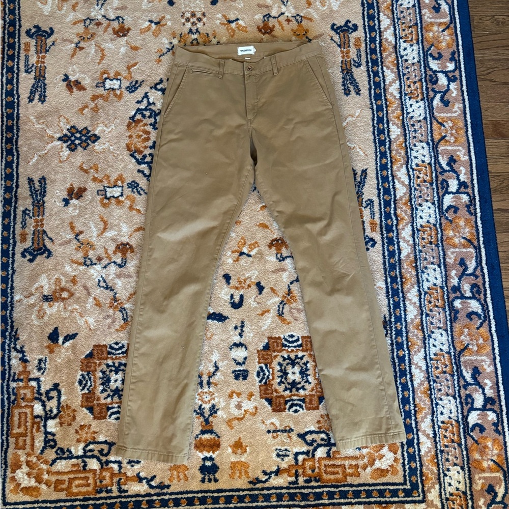 Taylor Stitch Foundation Chinos British Khaki 35x36